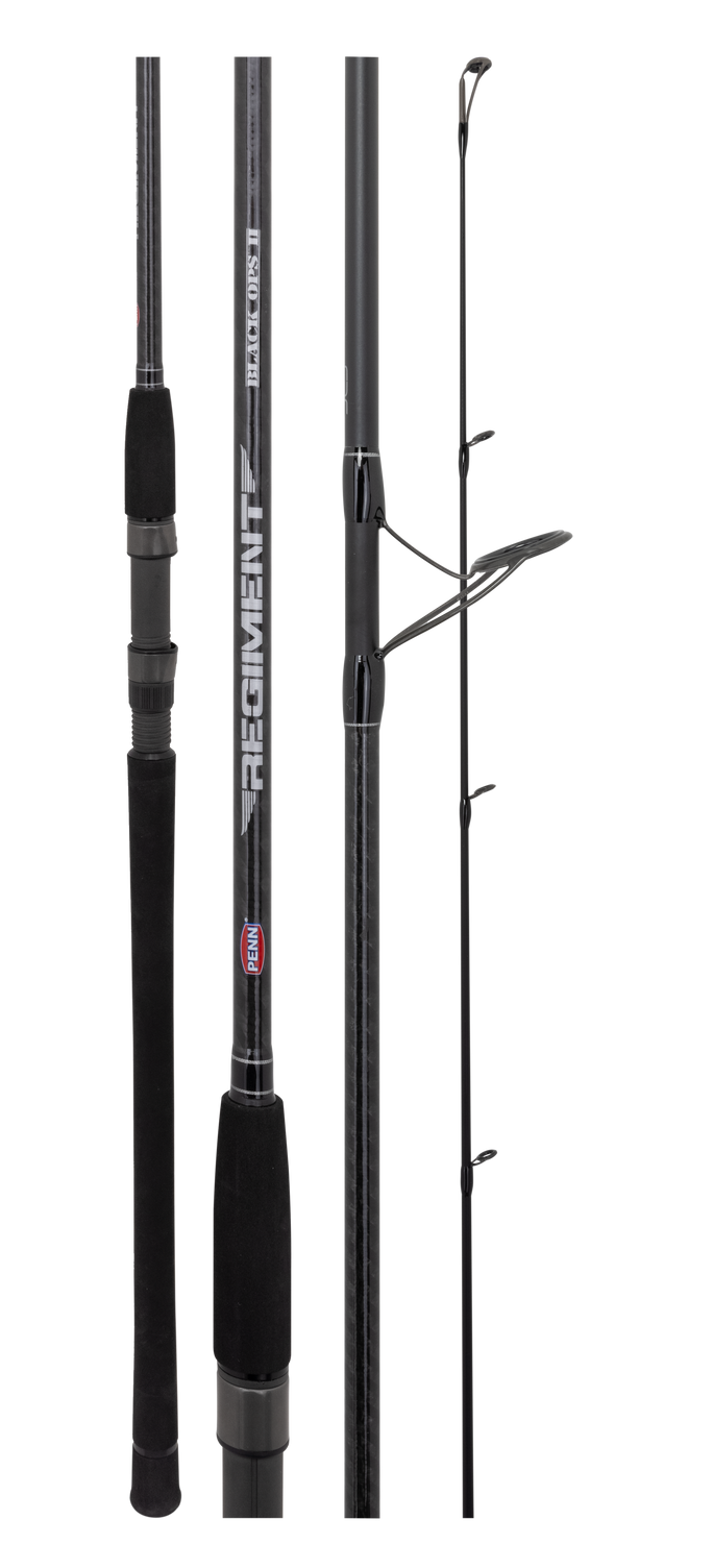 Penn Regiment Black Ops II 6'3'' 2 Piece PE 1-3 OVERHEAD Fishing Rod REGBO-JOH