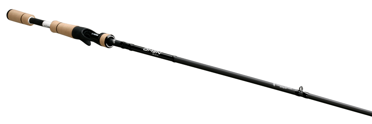 13 Fishing Omen Black Casting Rod 6'8" 10-17 lb Butt Joint OBC68M2BJ