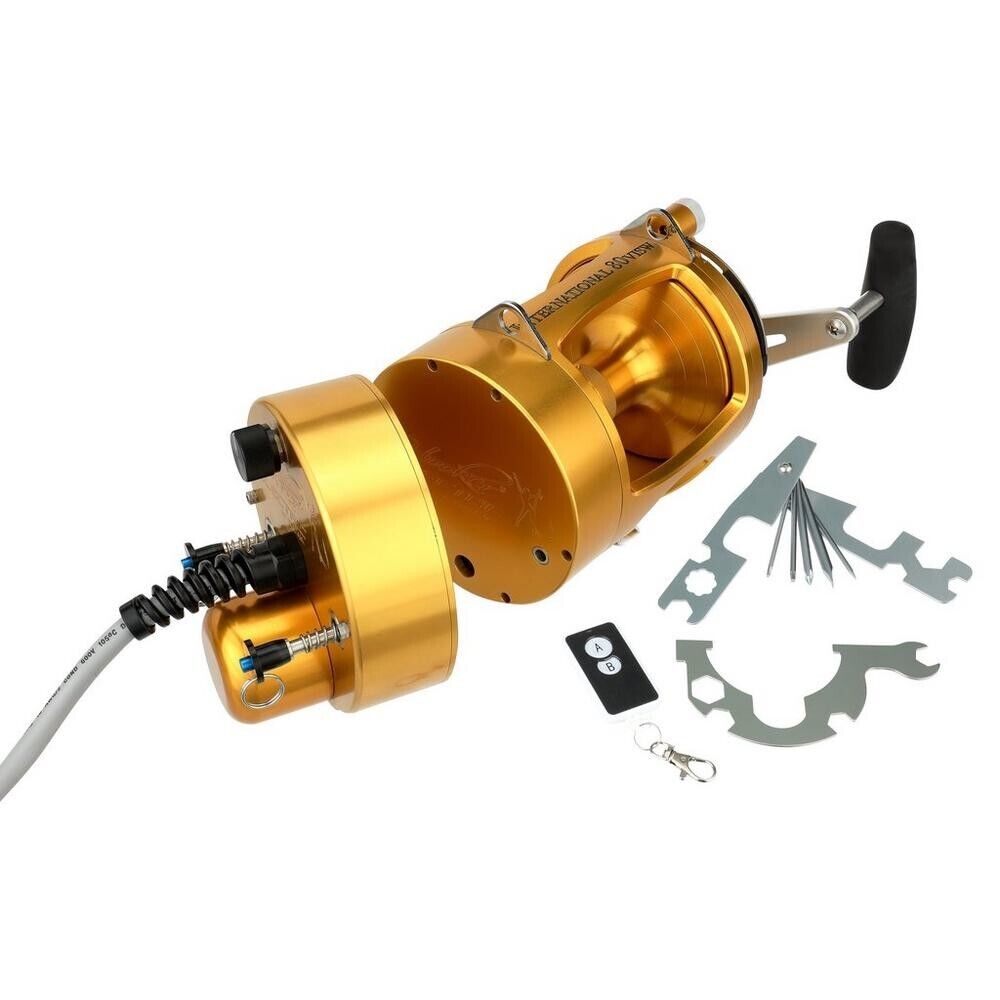 Hooker Electric Penn INTERNATIONAL VI INT70VISDM Detachable Fish Overhead Reel