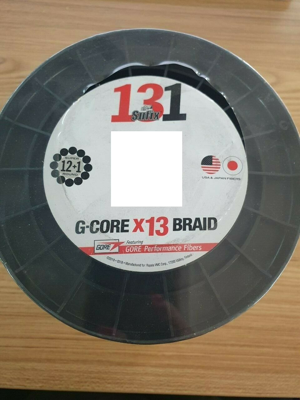 Sufix 131 NEON CHARTREUSE Bulk 3500 yards Braid - 50LB 22.7Kg 0.34mm