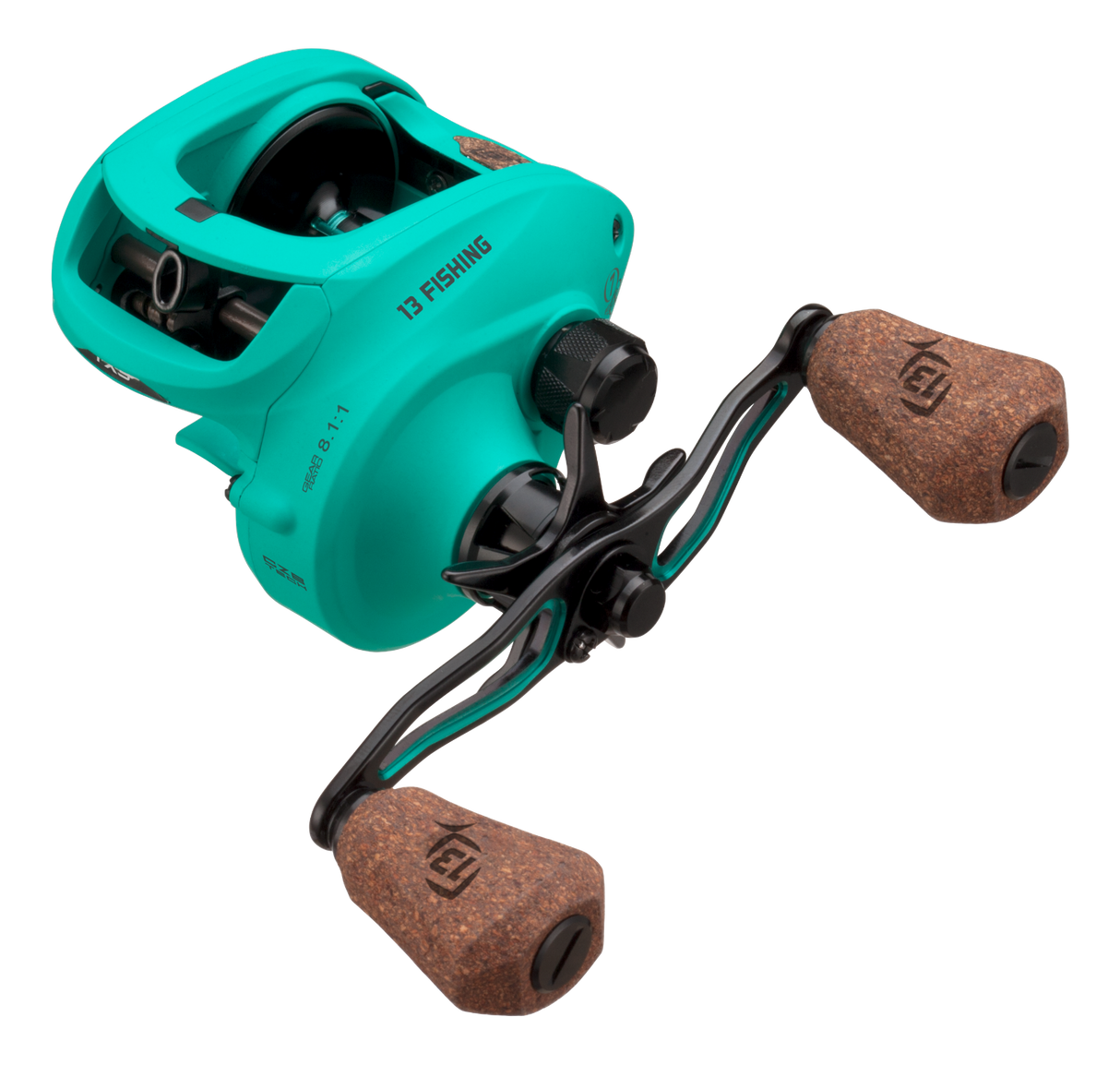 13 FISHING Concept TX3 Baitcast Reel RIGHT Hand - 8.1:1 + Braid 18Kg TX3-8.1-RH