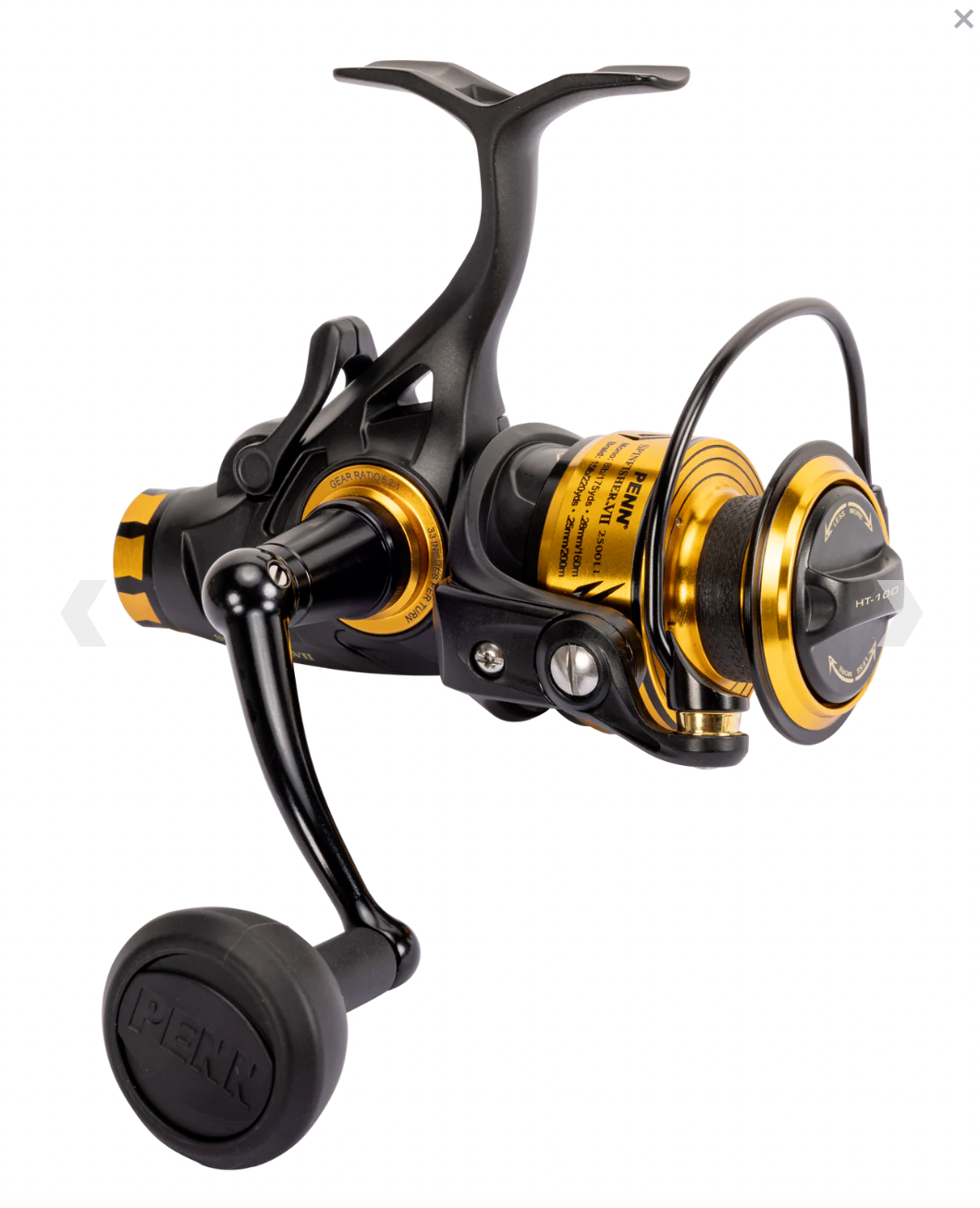 Penn Spinfisher SSVII SSV 5500 LC Spin Fishing Reel VII LONG CAST + Free Line