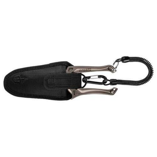 Gerber Salt water Split Ring Magniplier 7.5" Fishing Pliers & Nylon Sheath 3596