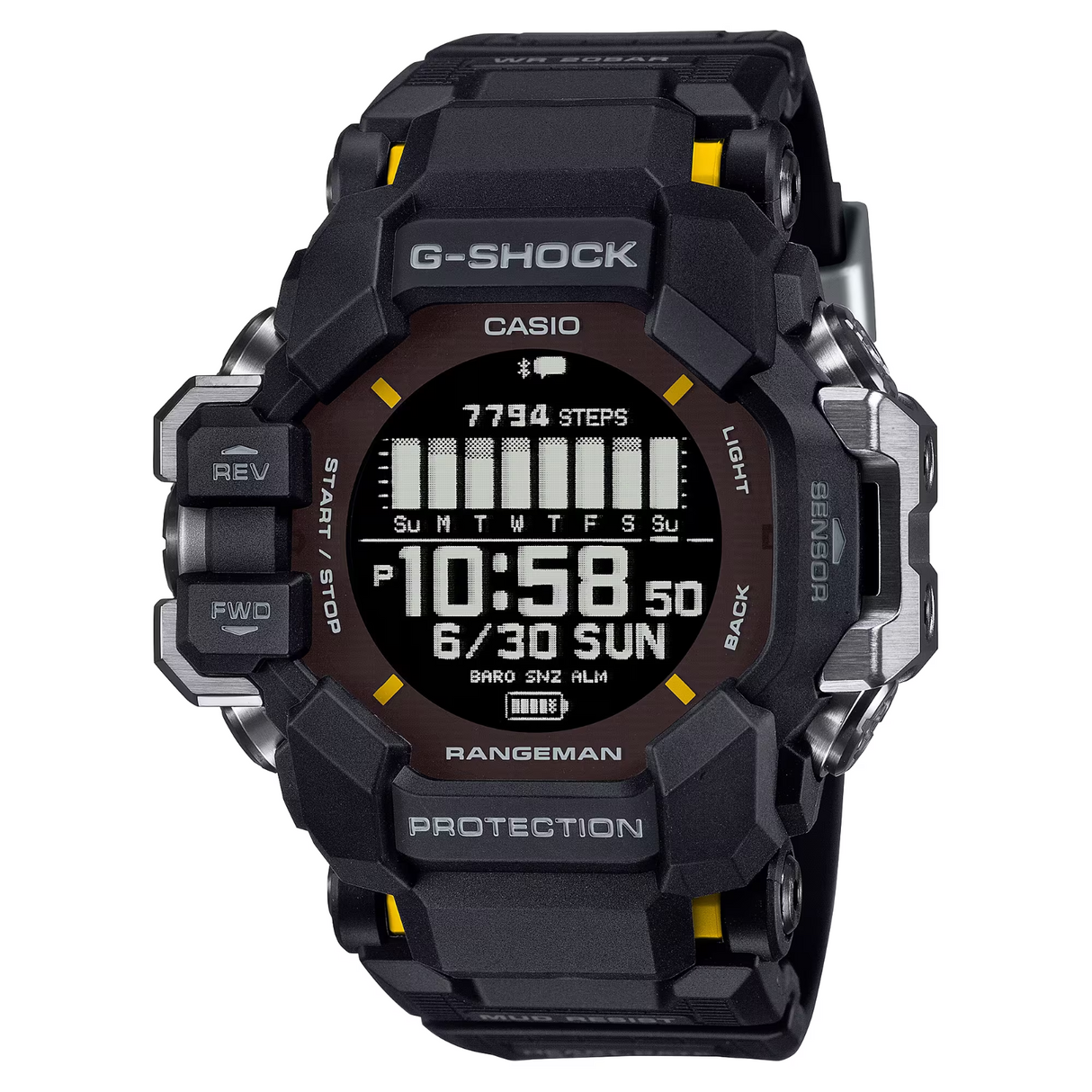 Casio G-Shock GPR-H1000-1JR MASTER OF G Series Rangeman GPS Measurement