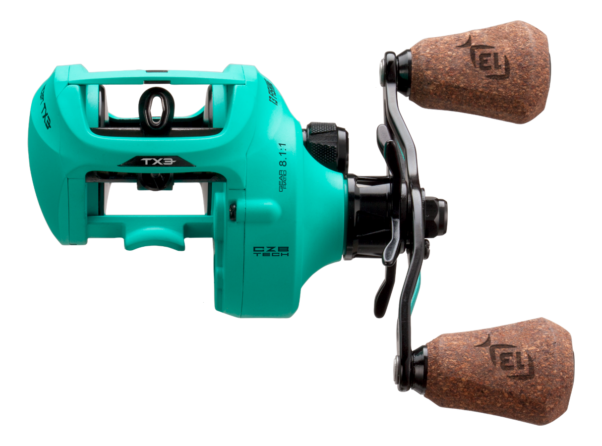 13 FISHING Concept TX3 Baitcast Reel RIGHT Hand - 8.1:1 + Braid 18Kg TX3-8.1-RH