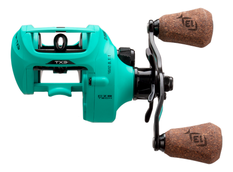 13 FISHING Concept TX3 Baitcast Reel RIGHT Hand - 8.1:1 + Braid 18Kg TX3-8.1-RH