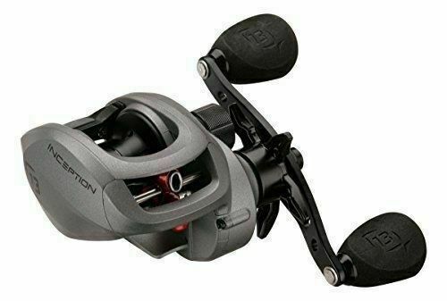 13 FISHING INCEPTION - Baitcast Reel LEFT Hand - 6.6:1 Ratio 8.1 Kg Drag +Braid