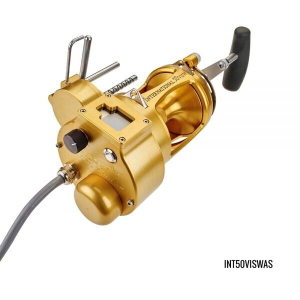 Hooker Electric Penn INTERNATIONAL VI INT50VISWAS AutoStop Fishing Overhead Reel