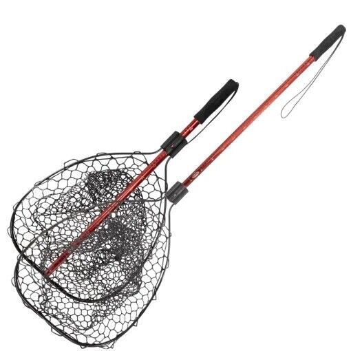 Berkley Telescopic Catch n Release Fishing Landing Rubber Net 1591720 NEW