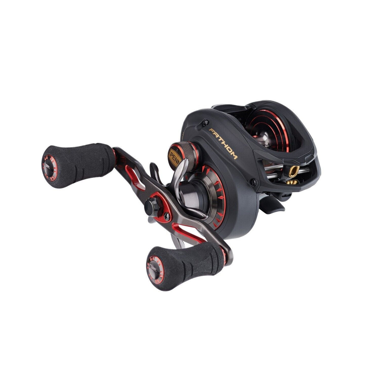 NEW Penn FATHOM Low Profile High Speed Baitcast Reel FTH300LPHS + Free Braid