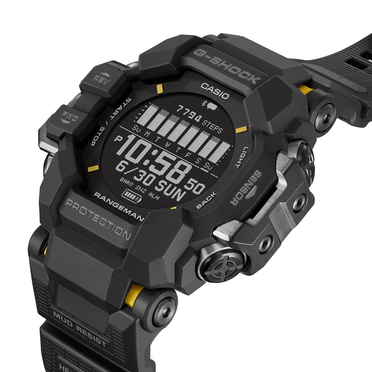 Casio G-Shock GPR-H1000-1JR MASTER OF G Series Rangeman GPS Measurement