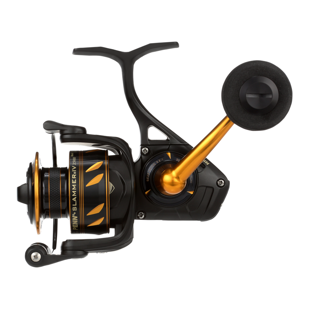 NEW 2021 Penn SLAMMER IV 4 SLAIV2500 Spin Reel SLA 2500 + FREE BRAID