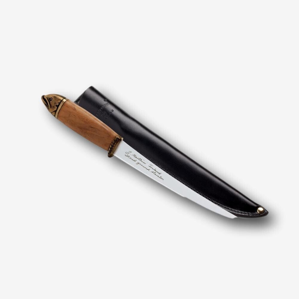 MARTTIINI Salmon Rosewood Handle Collector 7.5″ Fillet Knife 552017 + Sheath