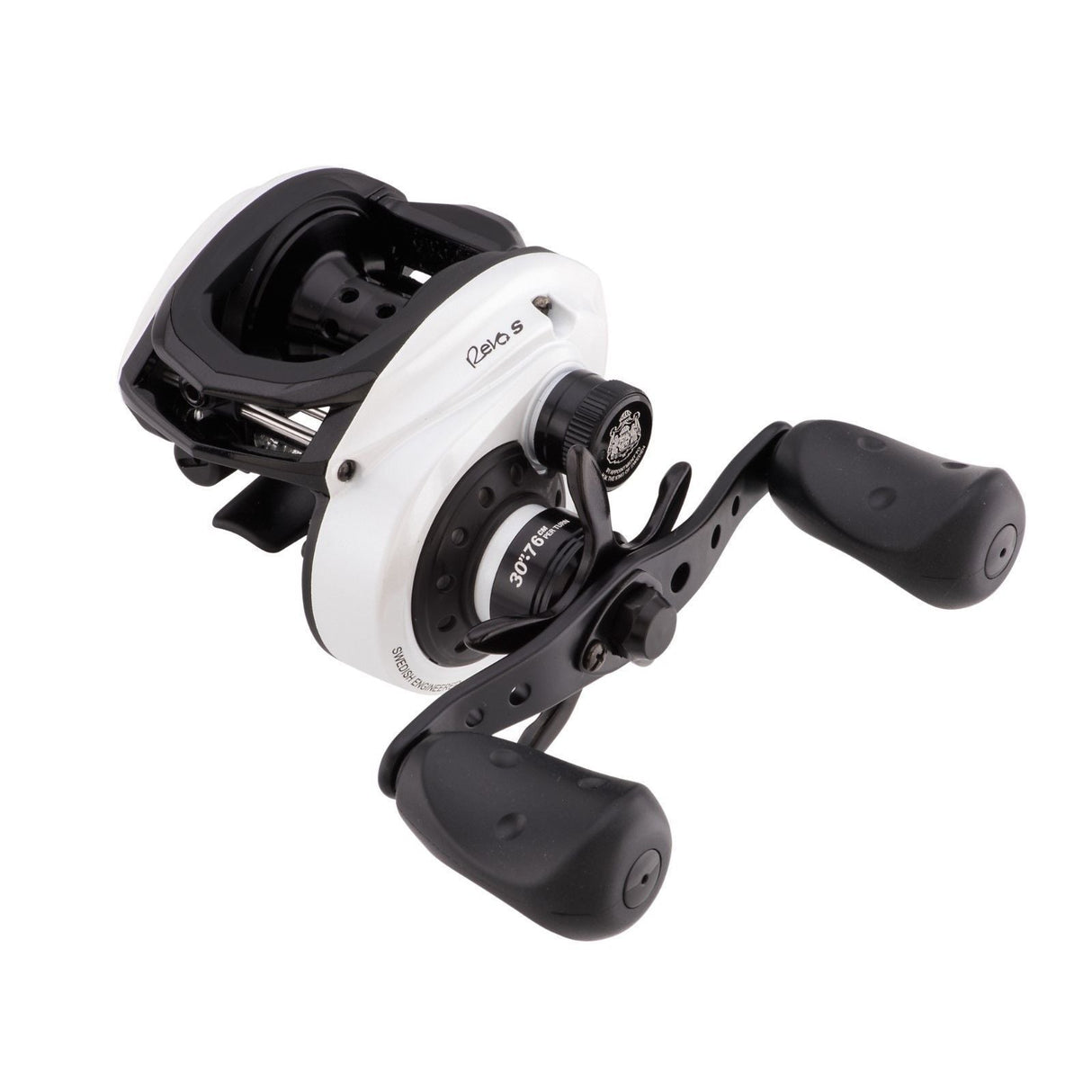 Abu Garcia Revo 4 S REVO4 S-L Left Hand Baitcaster Fishing Reel -NEW 2017 +Braid