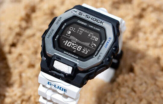 Casio G-Shock G-Lide Series GBX-100-7 - Analogue/Digital Watch Blue / WHITE