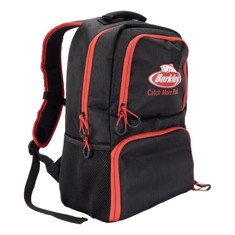 Berkley Tackle Backpack 4 Trays Red & Black - 1590759