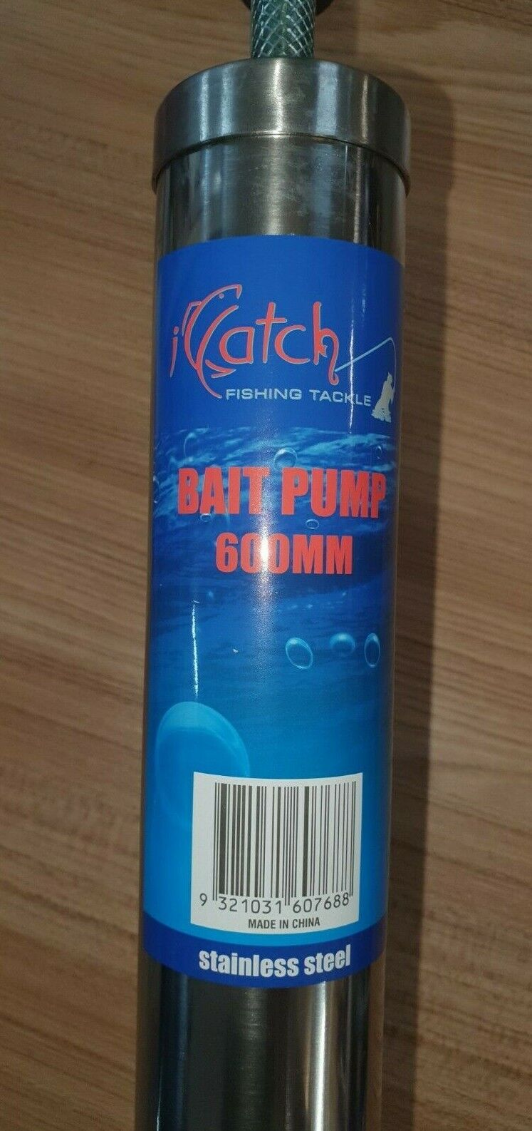 iCatch Bait / Yabby Pump Short - Stainless Steel 60cm 600mm 13949 + Free Post