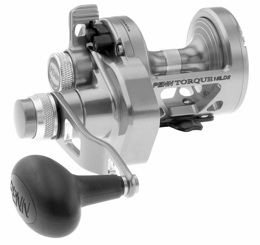 Penn Torque TRQ 15XNLD2S - Lever Drag 2 Speed Reel + Free Local Post + Warranty