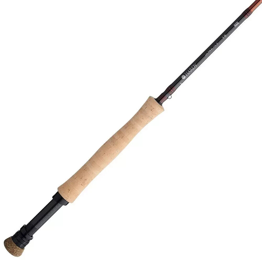 Hardy Ultralite X Fly Fishing Rod 10' #7 HROULX107 4 Pce Red Metallic