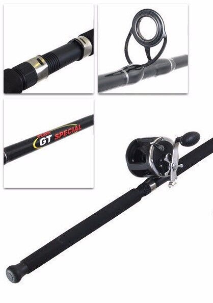 Penn GT Graphite Overhead Rod 1 Piece 5'6'' 10-15 kg + Free Post + Warranty