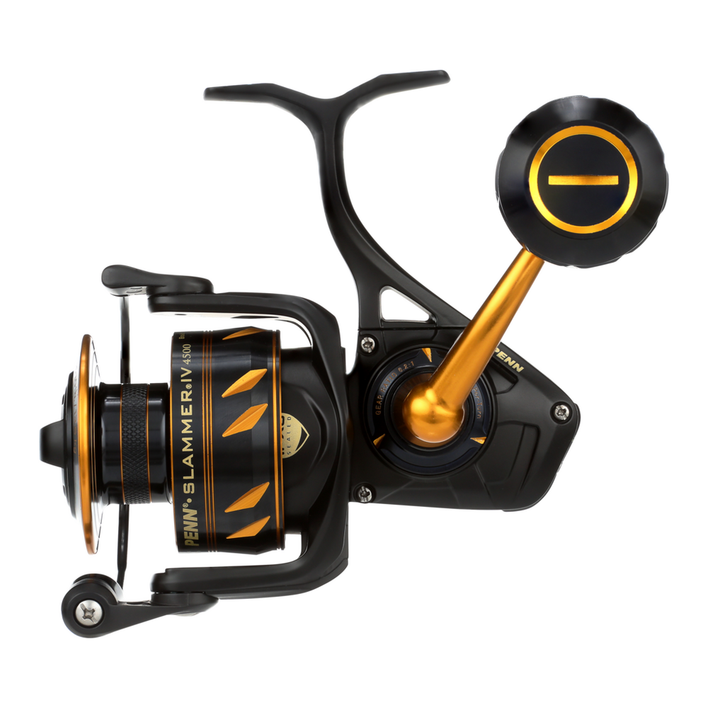 NEW 2021 Penn SLAMMER IV 4 SLAIV4500 Spin Reel SLA 4500 + FREE BRAID