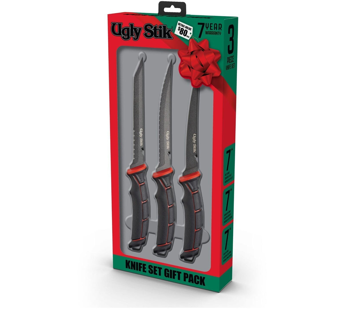 CLEARANCE - Ugly Stik Tools 3 Knife Kit Gift Set Pack 1538001 - Box Set