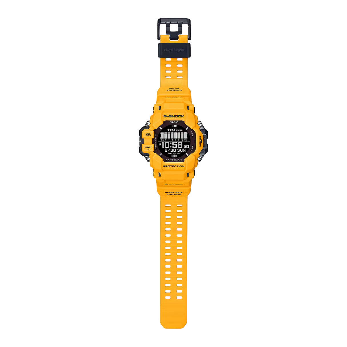 Casio G-Shock GPR-H1000-9 MASTER OF G Series Rangeman GPS Measurement - Yellow