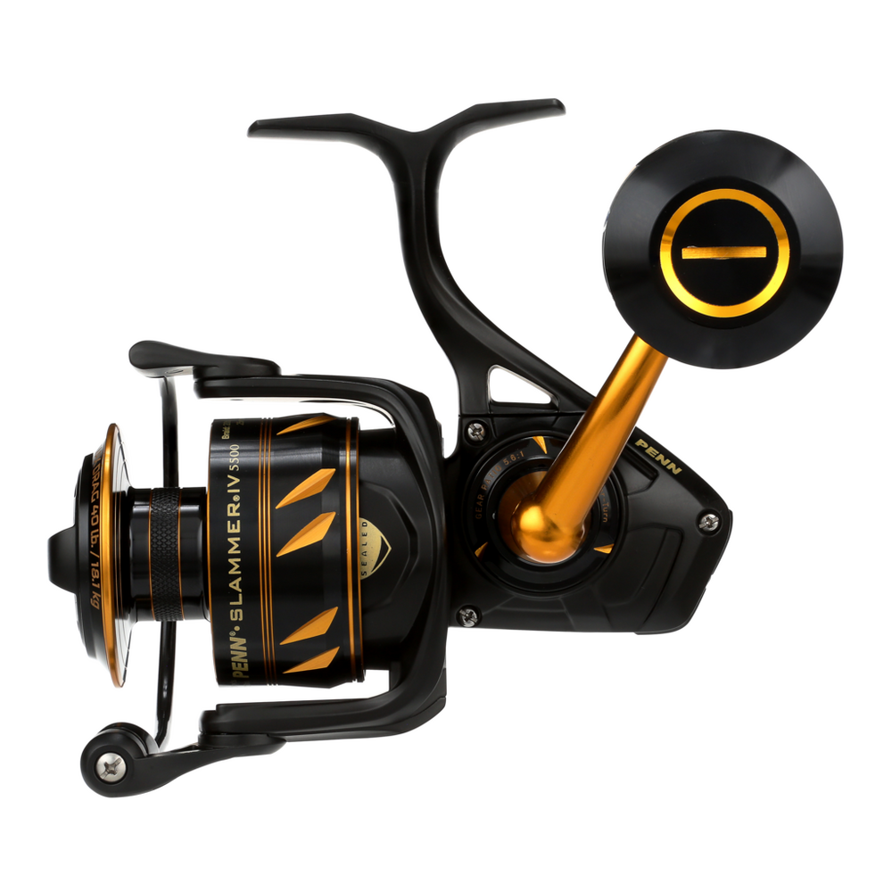 NEW 2021 Penn SLAMMER IV 4 SLAIV10500 Spin Fishing Reel SLA 10500 + Free Braid