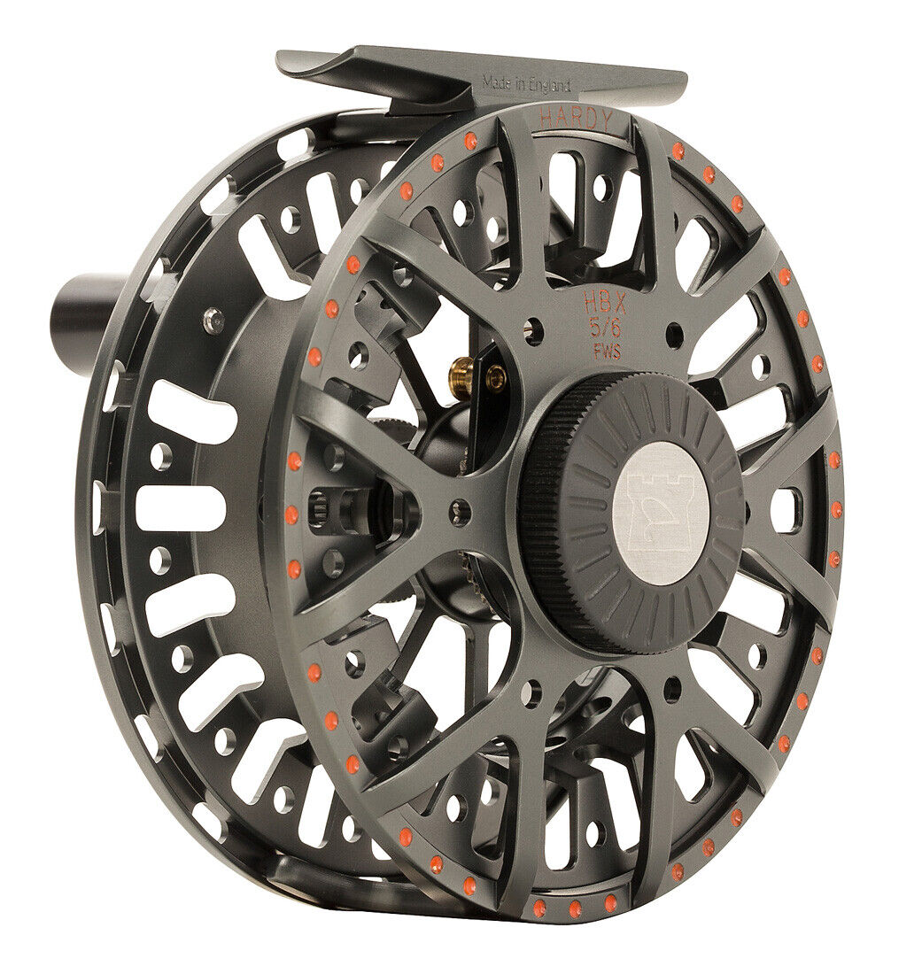 NEW Hardy HBX FWS Fly Fishing Reel 5/6 + Warranty 1453309