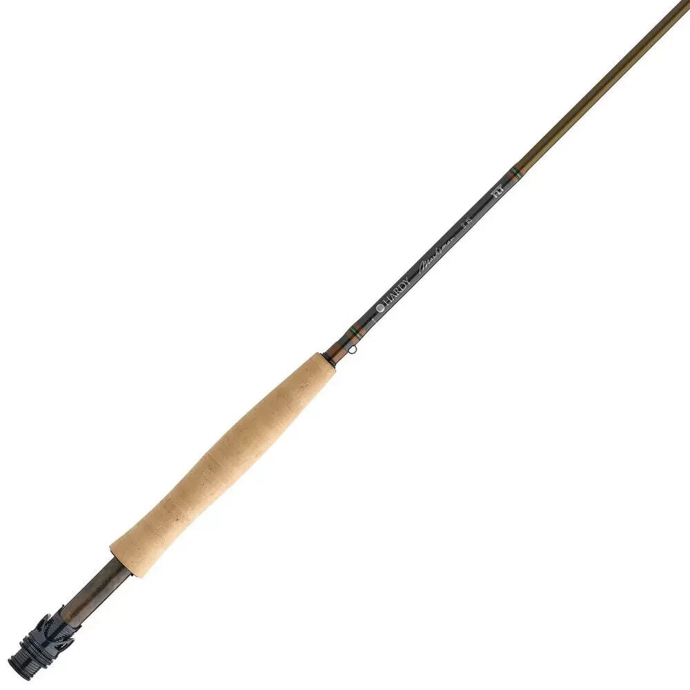 Hardy Marksman Fly Fishing Rod 8' #3 HROMAR803 4 Pce Satin Bronze