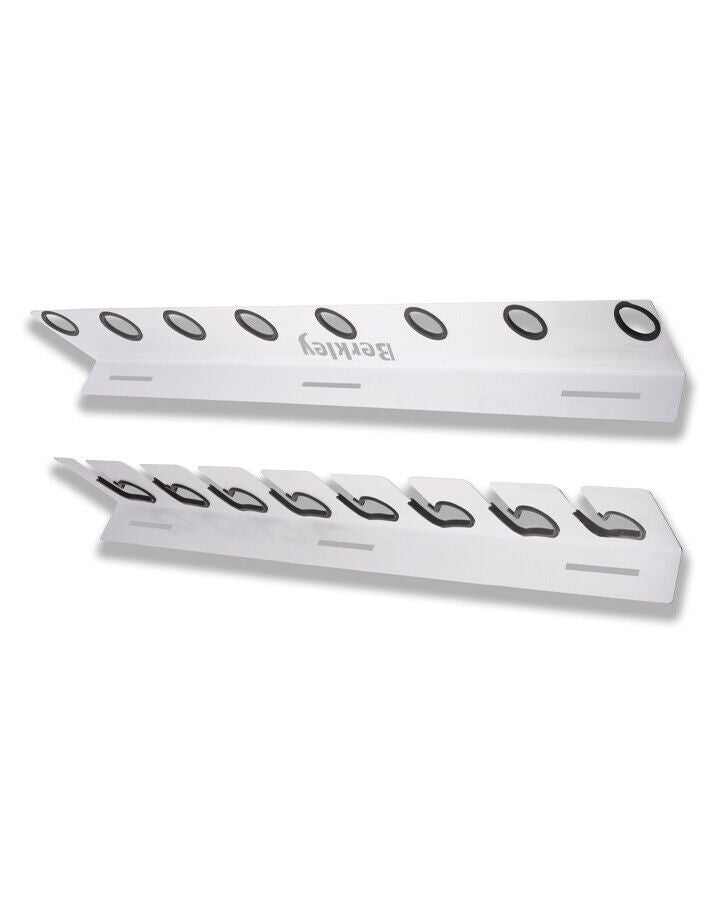 Berkley Wall and Ceiling Mount Rod Rack Holder White 8 Rods 1540219
