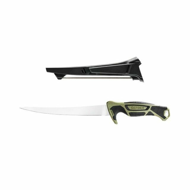 Gerber Controller 10" Fillet Knife System Salt RX Green Handle 3342 + Free Post