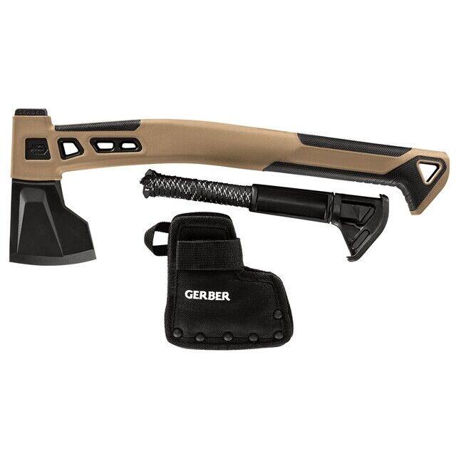 Gerber Bushcraft Hatchet Coyote Brown GR1429 + Free Post