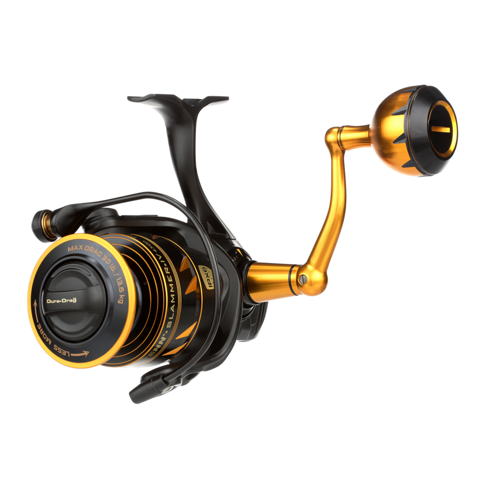 NEW 2021 Penn SLAMMER IV 4 SLAIV4500 Spin Reel SLA 4500 + FREE BRAID