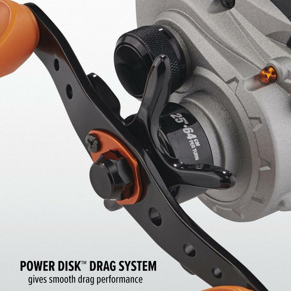 Abu Garcia MAX STX LP Baitcaster Fishing Reel + New 2022 Model + Braid Baitcast