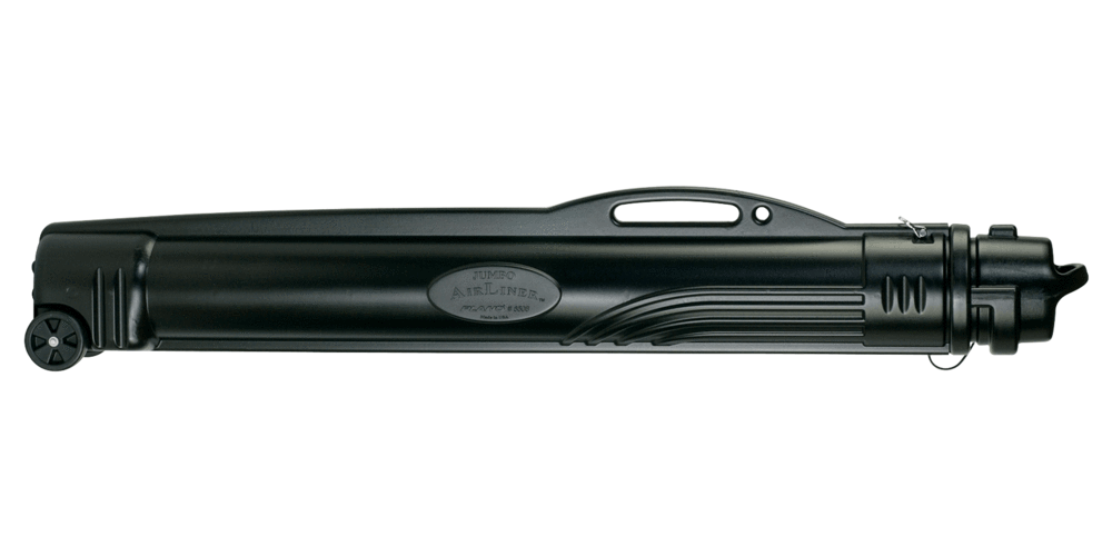 Plano Guide Series XL Jumbo Rod Tube Black with Wheels 650800 + Free Postage