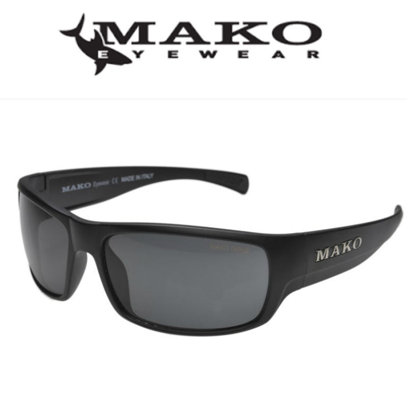 Mako ESCAPE Grey Glass Mirror Sunglasses Fishing Polarised 9581 MO1 GOHR