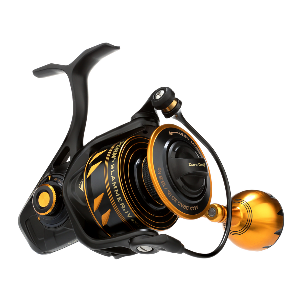 NEW 2021 Penn SLAMMER IV 4 SLAIV4500 Spin Reel SLA 4500 + FREE BRAID