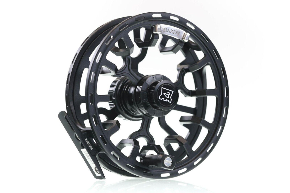 Hardy Fortuna Regent 8000 Fly Fishing Reel Black HREFTR08B - 1577676