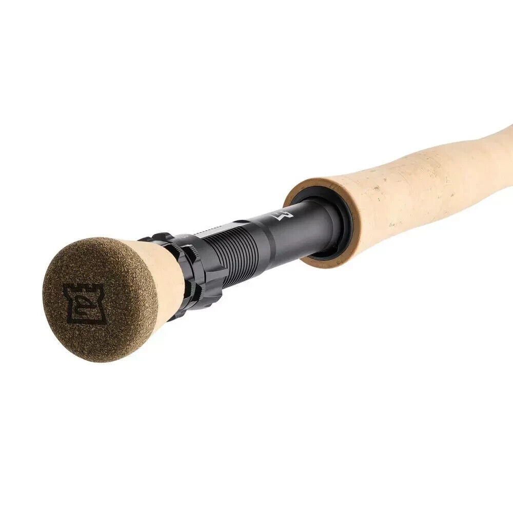Hardy Marksman Z Fly Fishing Rod 9' #8 HROMAZ908 4 Pce Gulfstream Blue