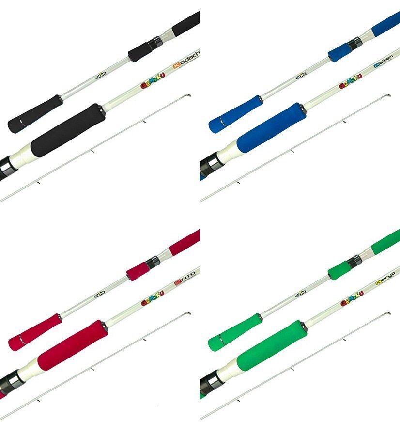 Storm Gomoku Overhead Micro Jigging Fishing Rod ERITO 6' 1 Piece PE 0.8-1.5 Red