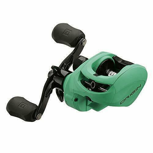 13 FISHING Origin TX - Low-Profile Baitcast Reel Left Hand - 7.3:1 Ratio + Braid