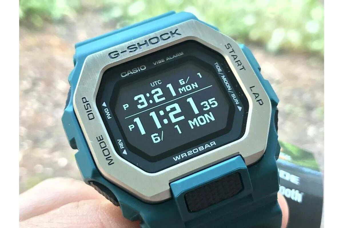Casio G-Shock G-Lide Series GBX-100-2 - Analogue/Digital Watch Blue / Green