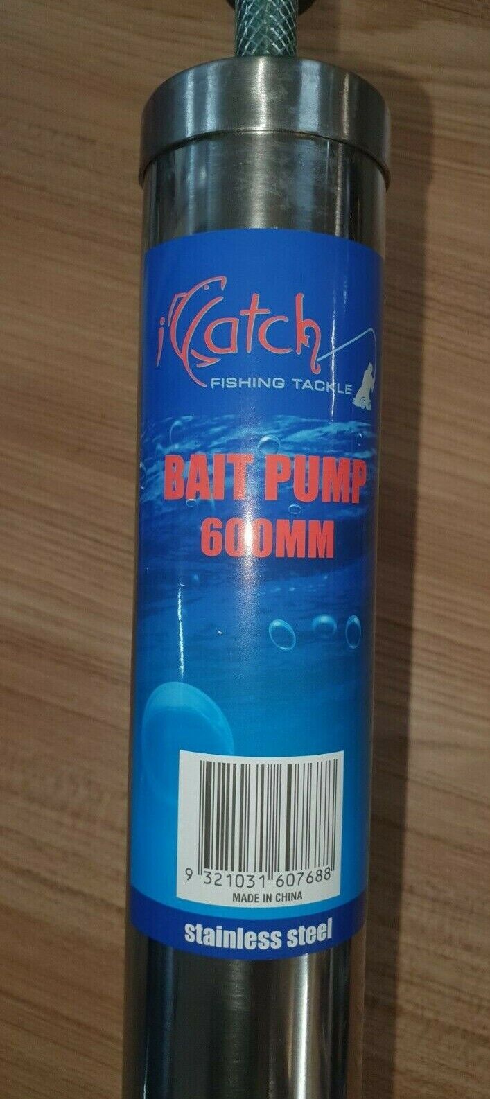 iCatch Bait / Yabby Pump Short - Stainless Steel 60cm 600mm 13949 + Free Post