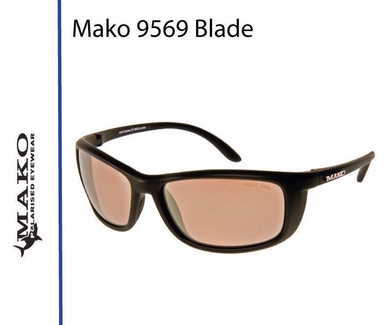 Mako Blade 9569 Matte Black Glass HD Copper Silver Mirror M01 G3H9