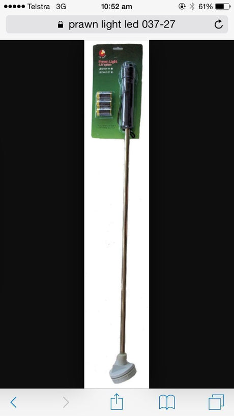 18 LED Prawn Light / Flounder - Battery Included / Super Bright + Warranty