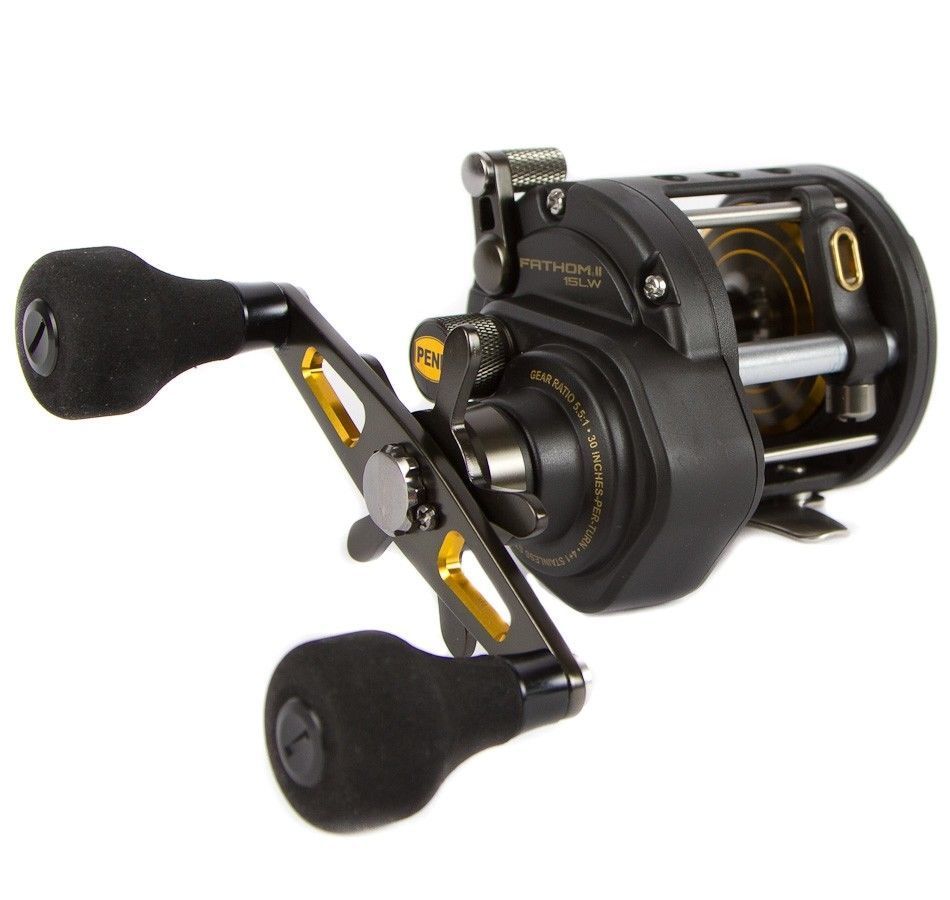 Penn FATHOM Level Wind 15 FTHII15LW Overhead Reel + Warranty
