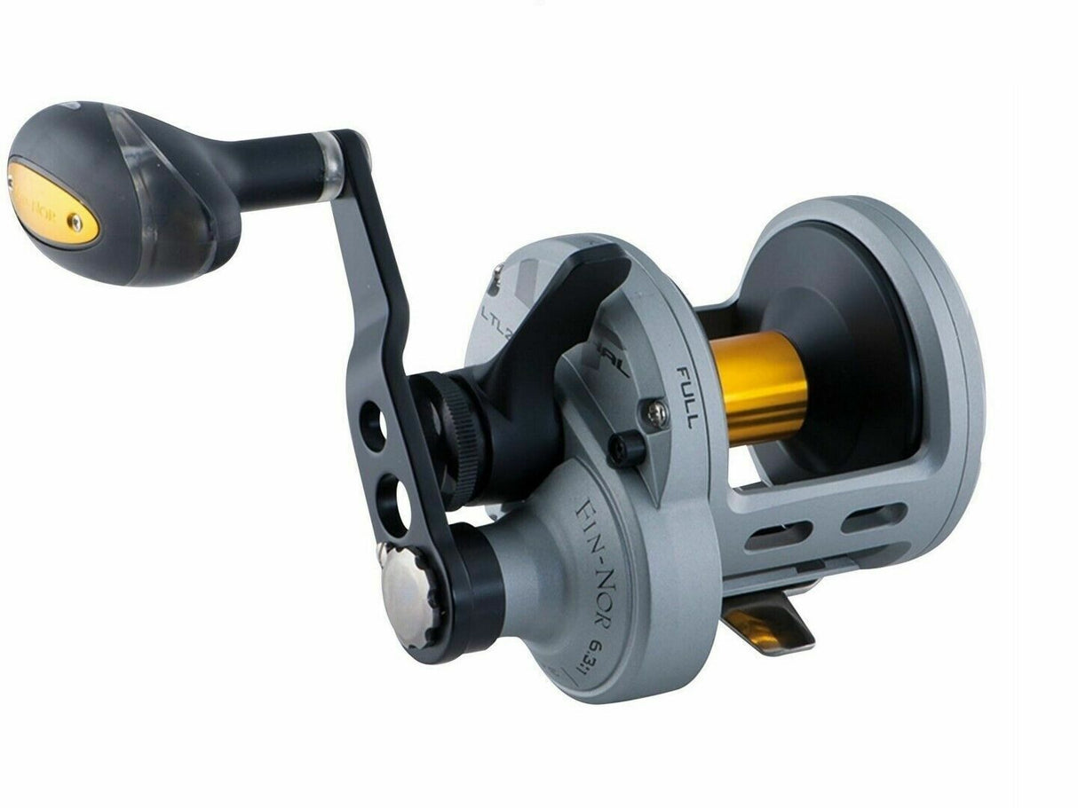 Fin-Nor Lethal LTL16 OH Lever Drag Overhead Fishing Reel - 1531234