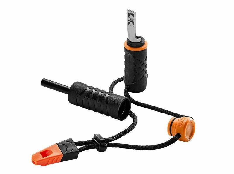 Gerber Multi Tool Compact Fire Starter Flint Whistle Survival GR9151