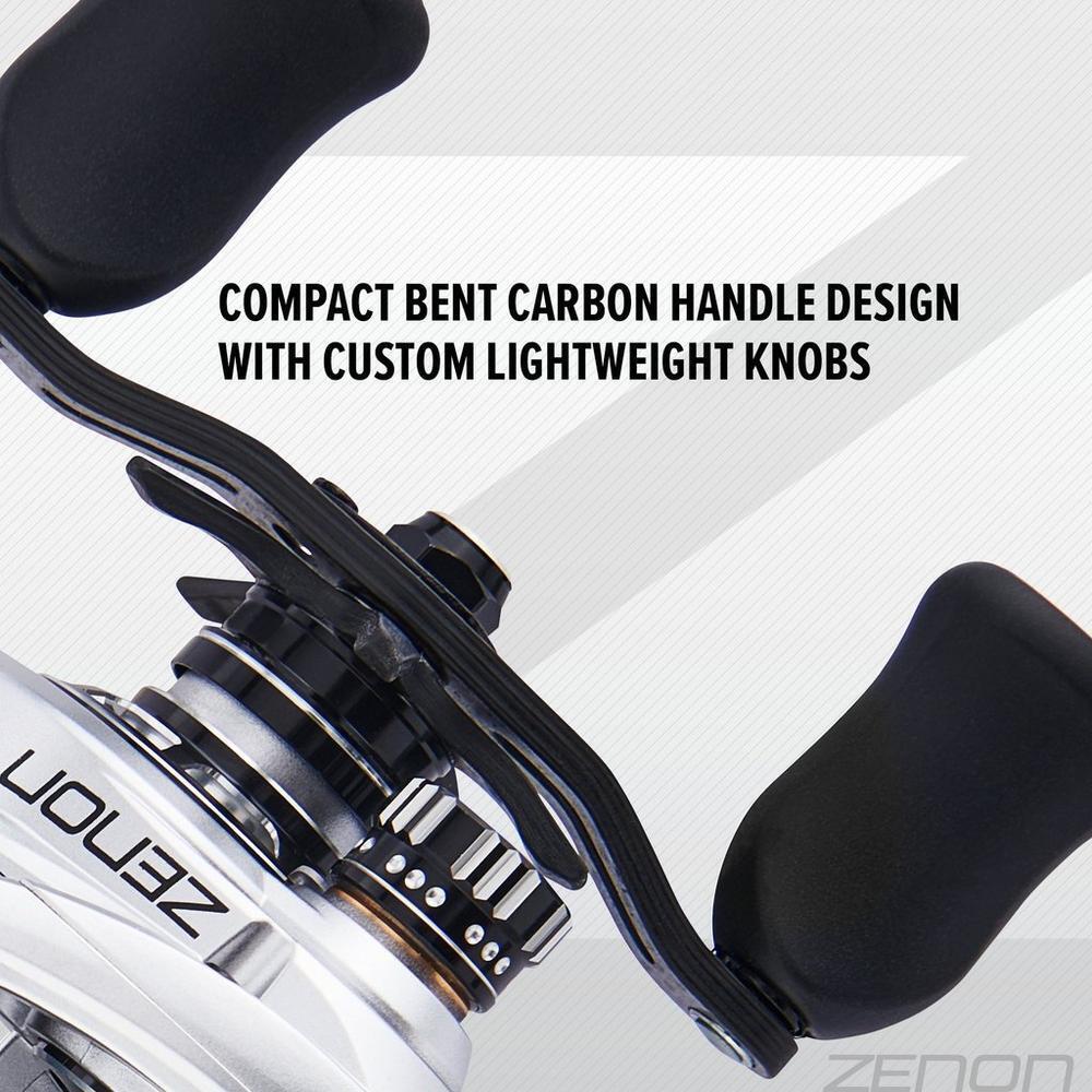 Abu Garcia Zenon MG-LTX LP Baitcaster RH Fishing Reel NEW 2022 + Free Braid